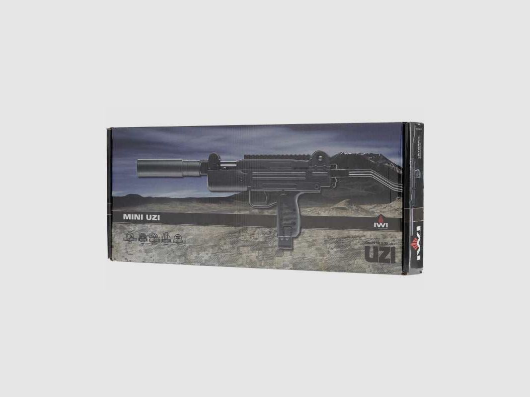 IWI Mini UZI Maschinenpistole Federdruck Kaliber 4,5mm (.177) Diabolo