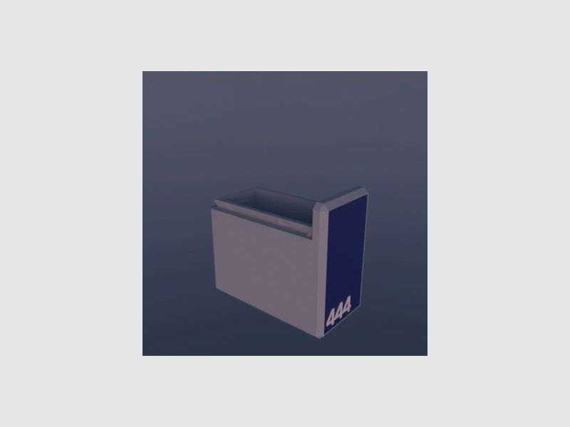 Filamelt ammunition box / .444 Marlin / 'sliding lid' / cartridge box, ammo box