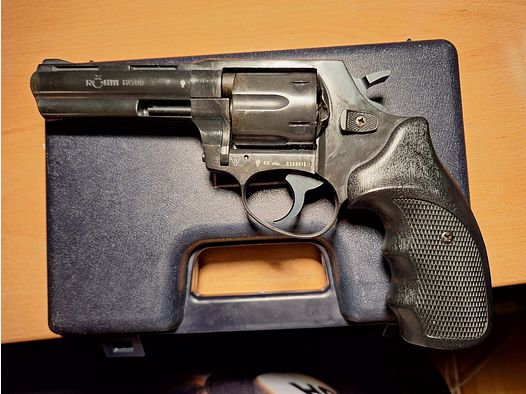 Röhm RG99 PTB 452 Schreckschussrevolver schwarz 9mm R.K.