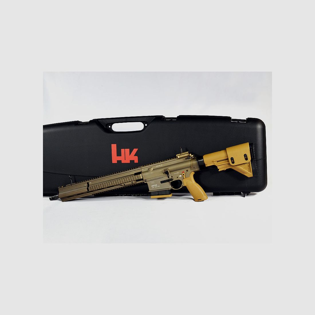 Heckler & Koch MR308 A3-28, Sand color barrel length 16.5"