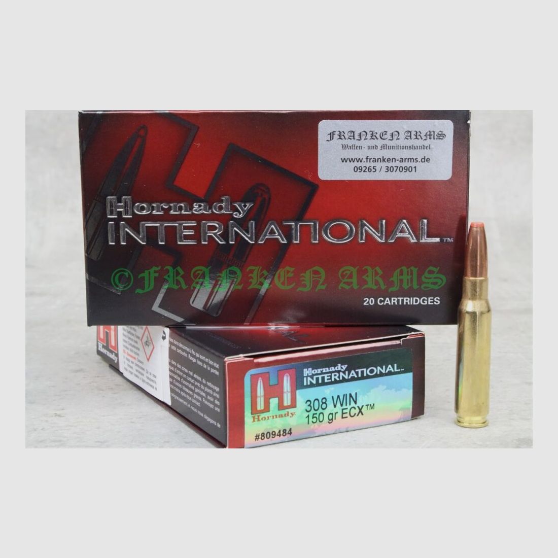 Hornady ECX .308 Win. 150gr. 9,7g 20 Stück Staffelpreise