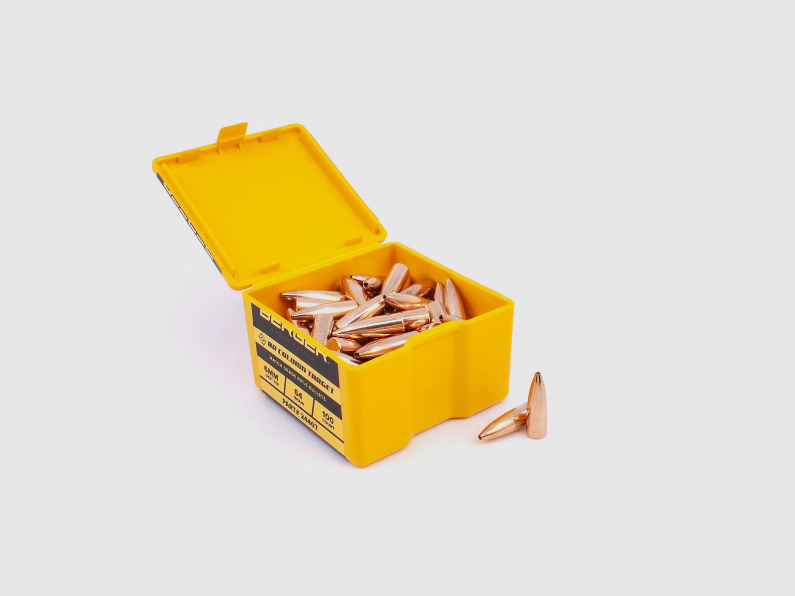 Balas Berger 6mm/.243 BR Column Target 64,2GR 1000 piezas