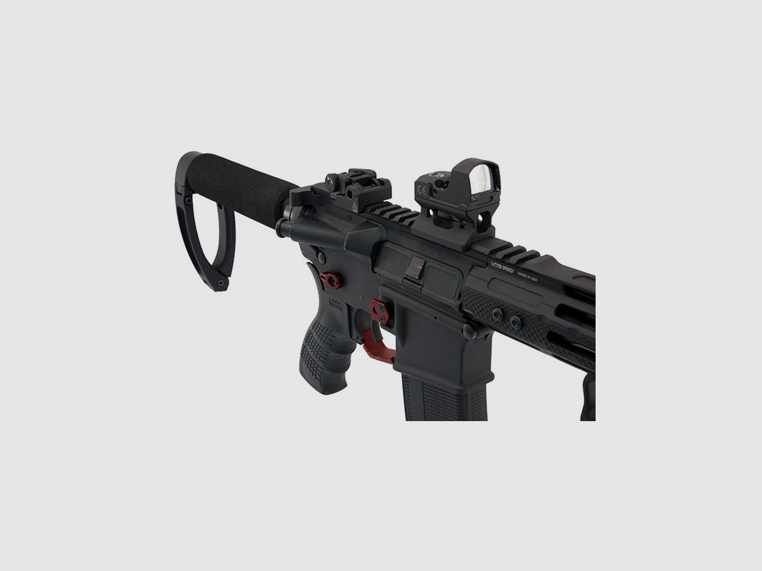 UTG AR15 AMBI MAG RELEASE AMBIDEXTROUS RED, image 3 of 3