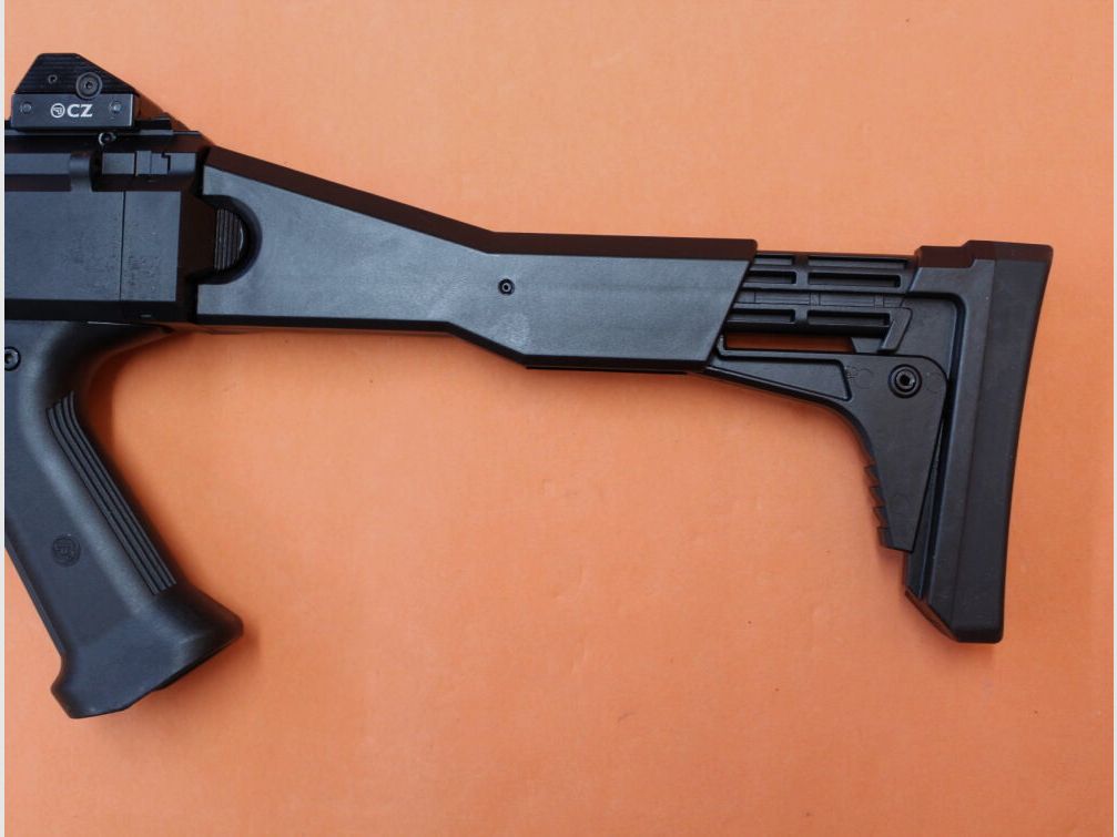 CZUB Ha.Büchse 9mmLuger CZ UB CZ SCORPION EVO3 S1 CARBINE COMP 16" canna/ M-LOK/ calcio pieghevole (9mmPara/9x19)