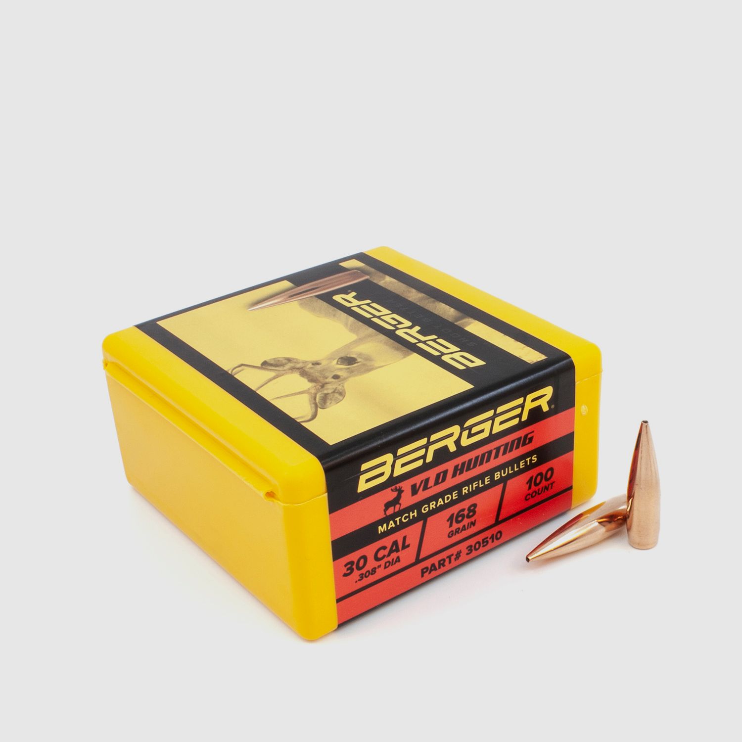 Berger Geschoss .30 VLD Hunting 168GR 100 Stück