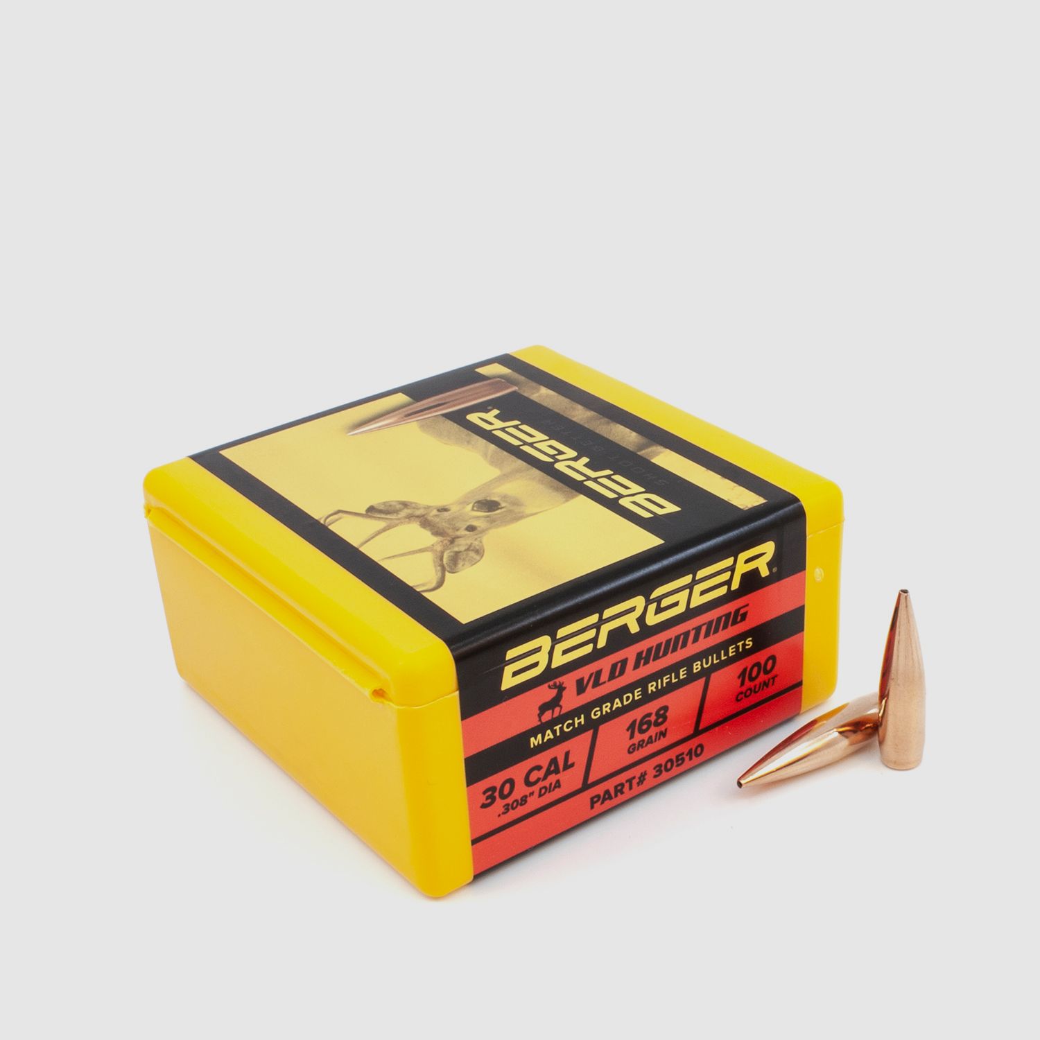 Berger Geschoss .30 VLD Hunting 168GR 100 Stück