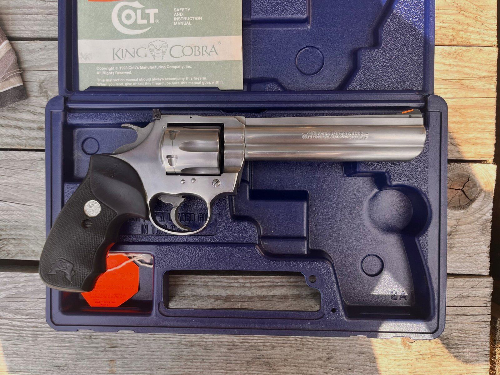 Colt King Cobra 6” | .357Mag | Sehr guter Zustand - FortGuns - Waffen- und Munitionsgeschäft., Bild 2 von 2