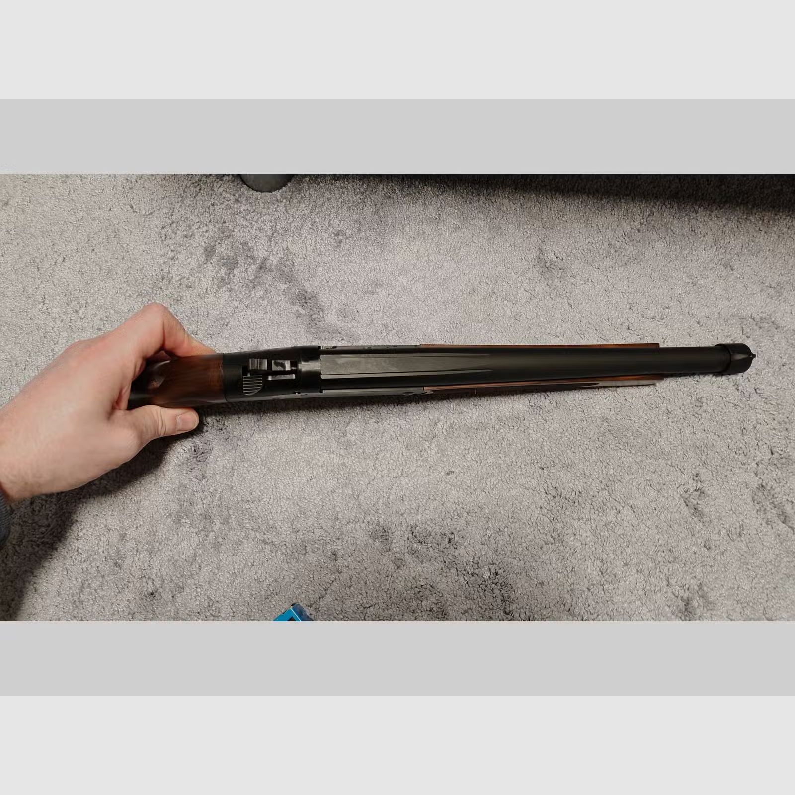 MWM Gillmann VOLLSTAHL One Shot Attack OSA GEWEHR Kaliber .68 Wyrzutnik łusek PAINTBALL RAM Strzelba F-Wersja | Jak nowa