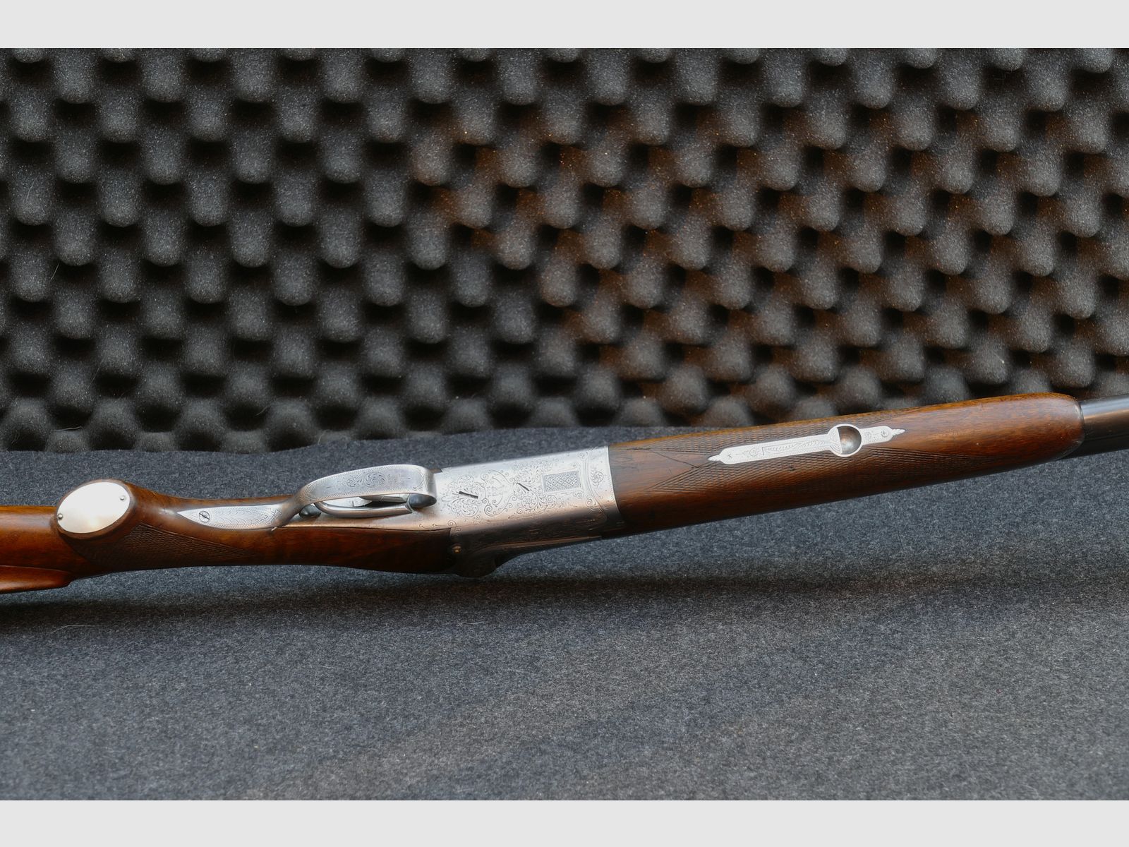 Merkel 201E — podwójna strzelba, kal. 12/70 (Suhl / 1970)