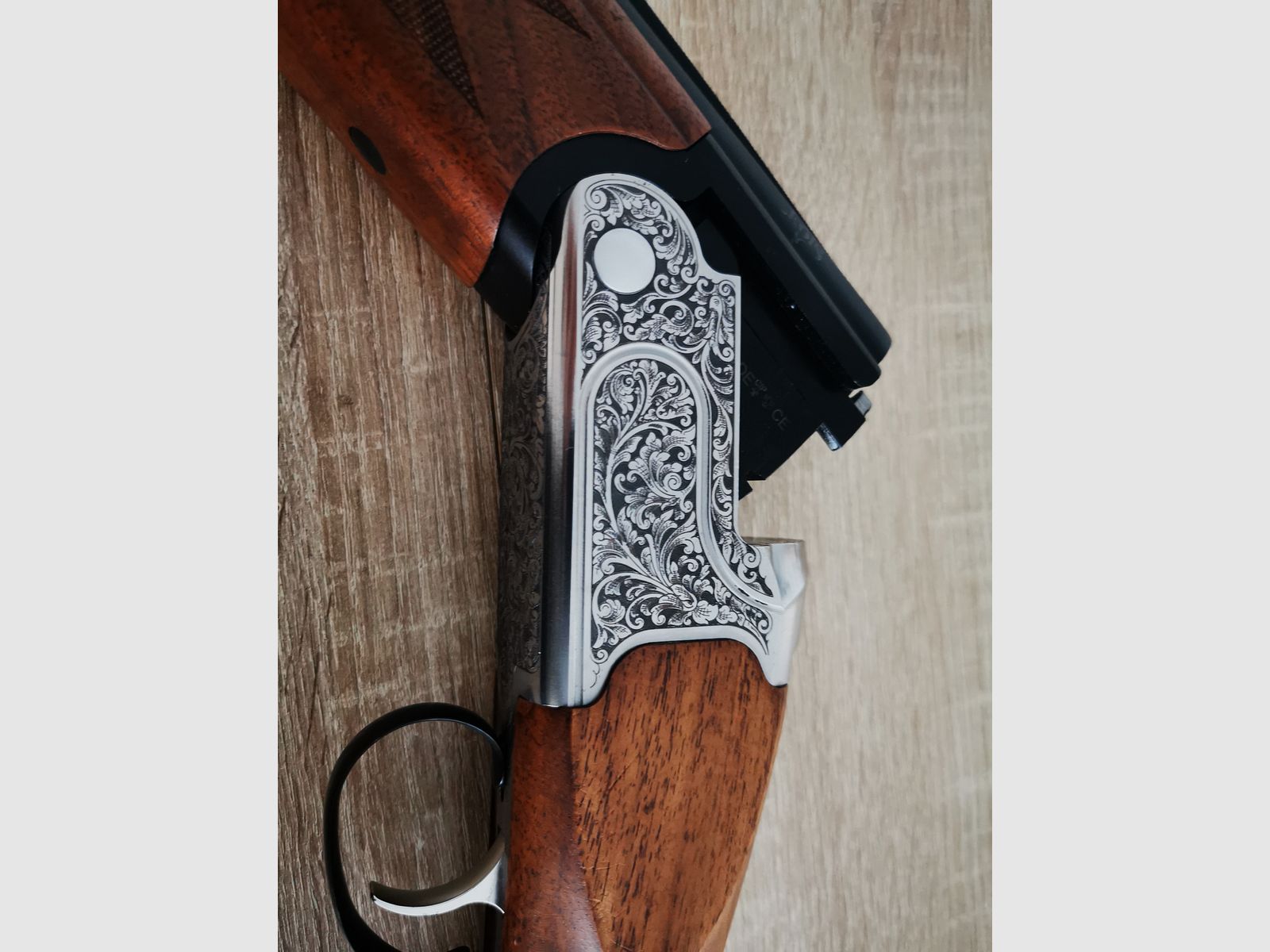 Bock double shotgun, KOFS Zenith SXE 12/76 - ejector + steel shot proof