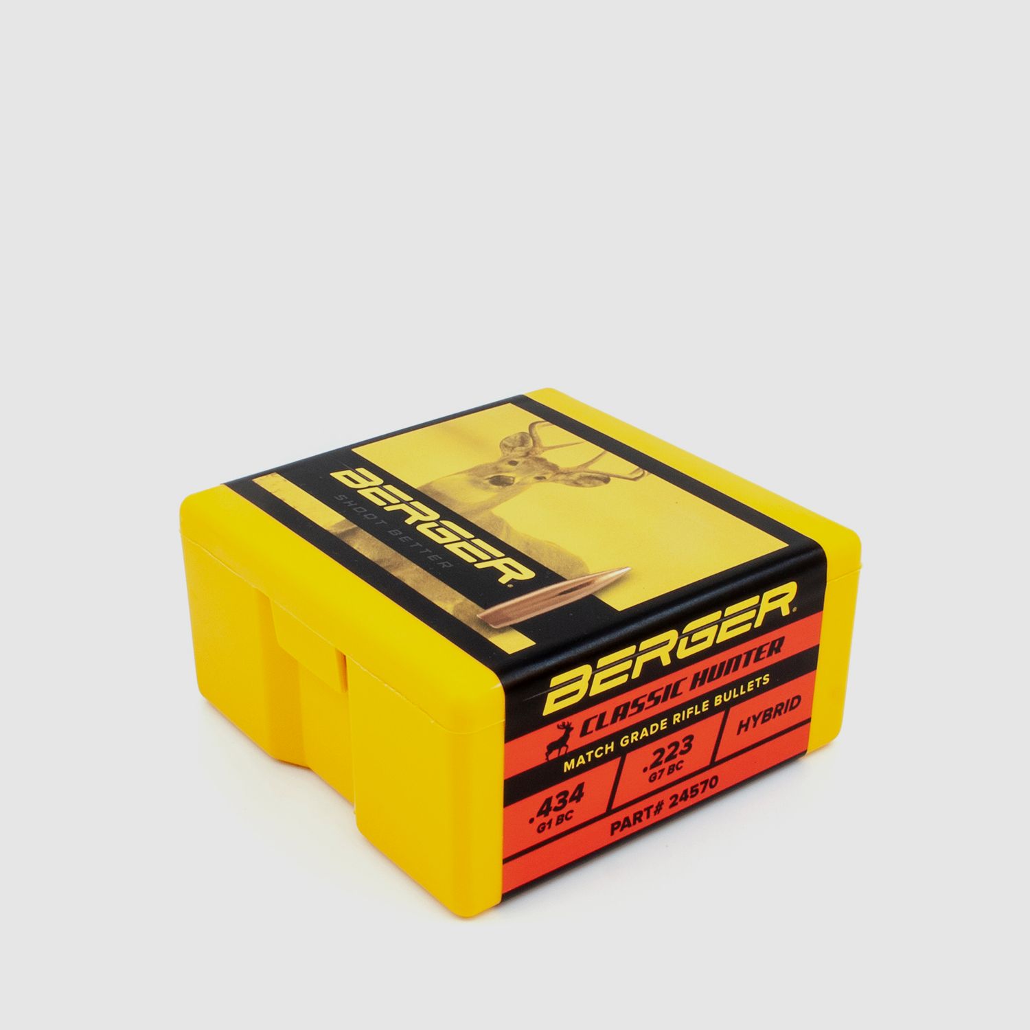 Berger Bullet 6mm/.243 Classic Hunter 95GR 100 Pieces