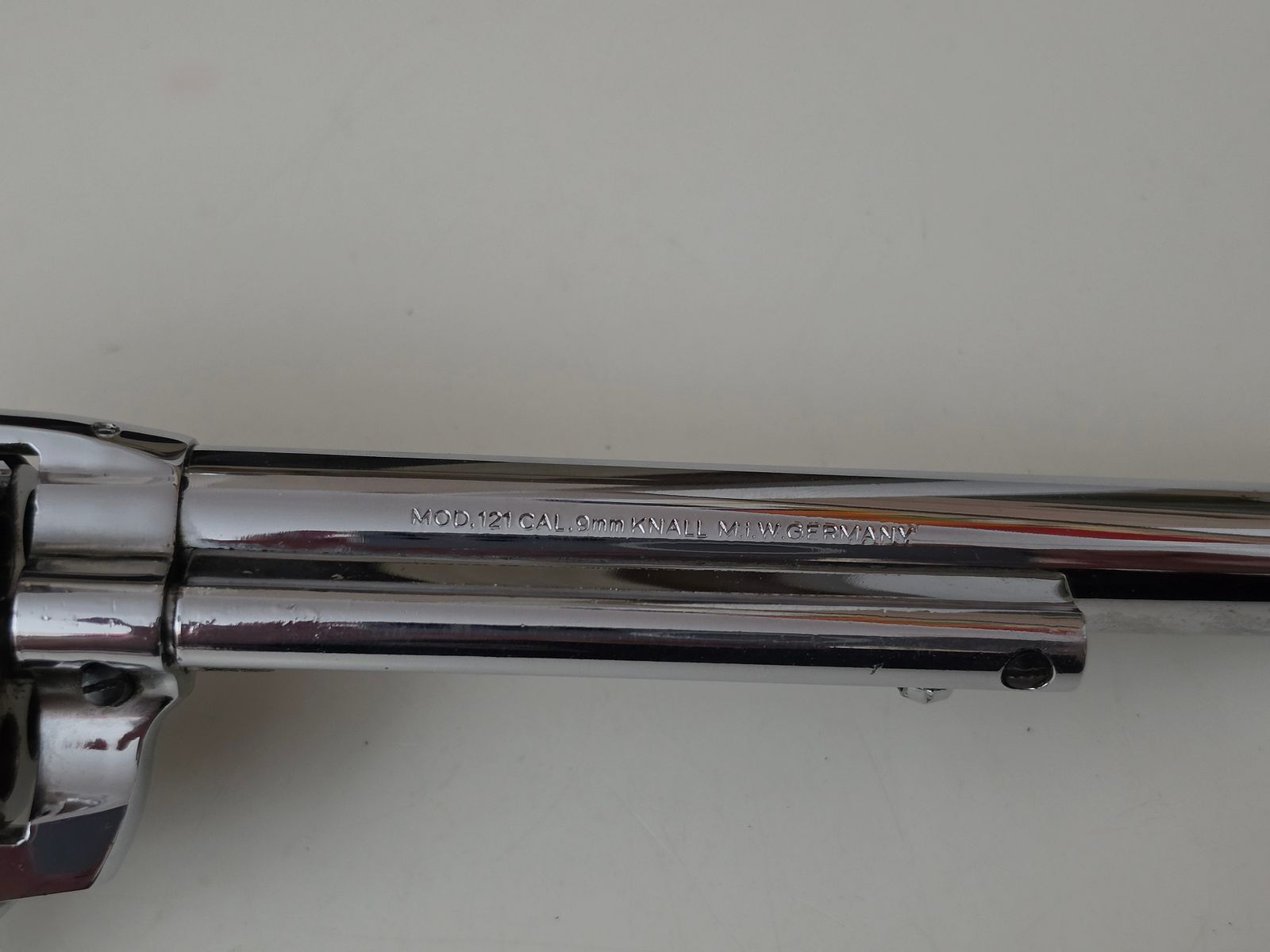 Revolver HS Texas Scout Peacemaker Mod. 121  PTB 242  9mm Knall
