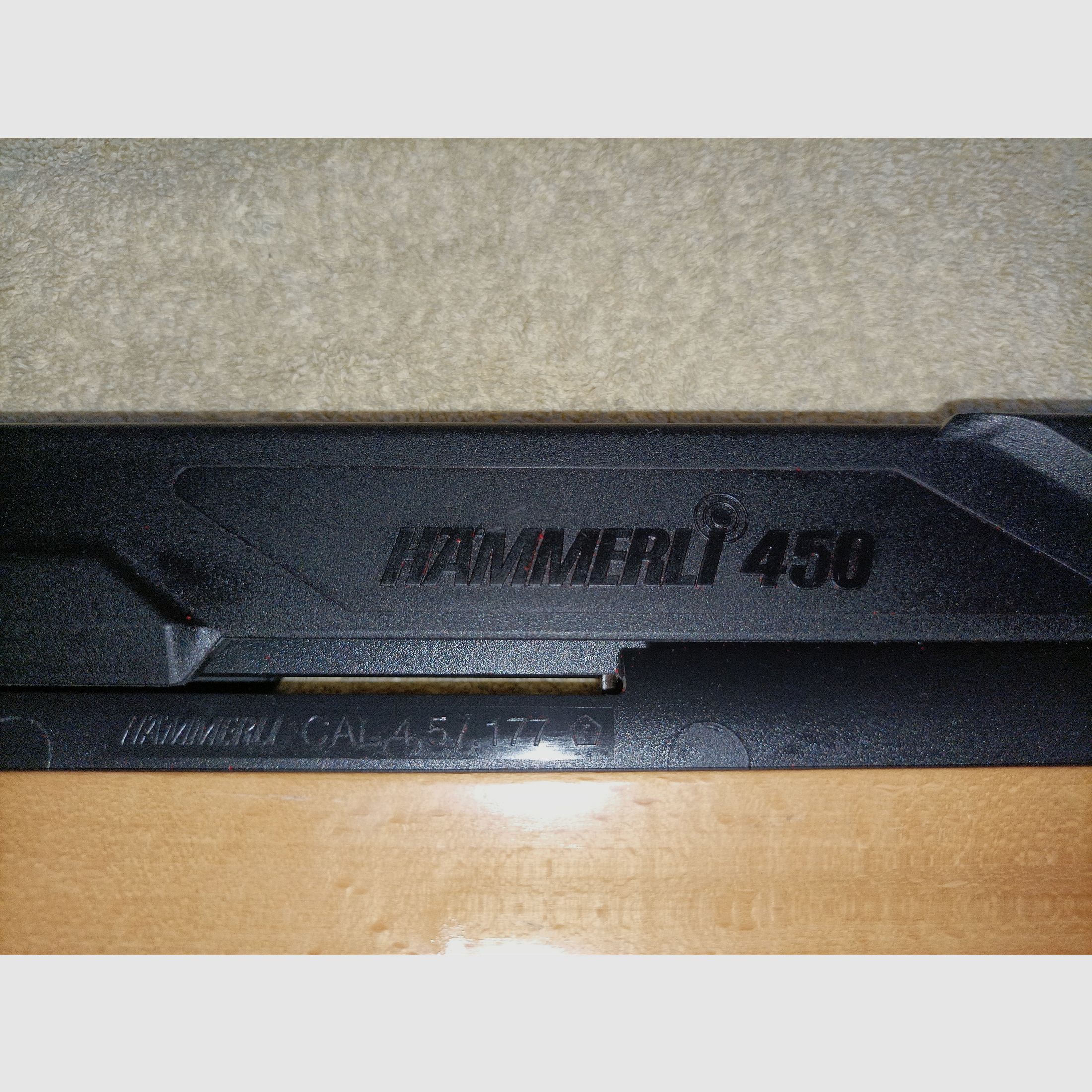 Hämmerli 450 Match-Oberhebel-Spanner Luftgewehr im Kal. 177