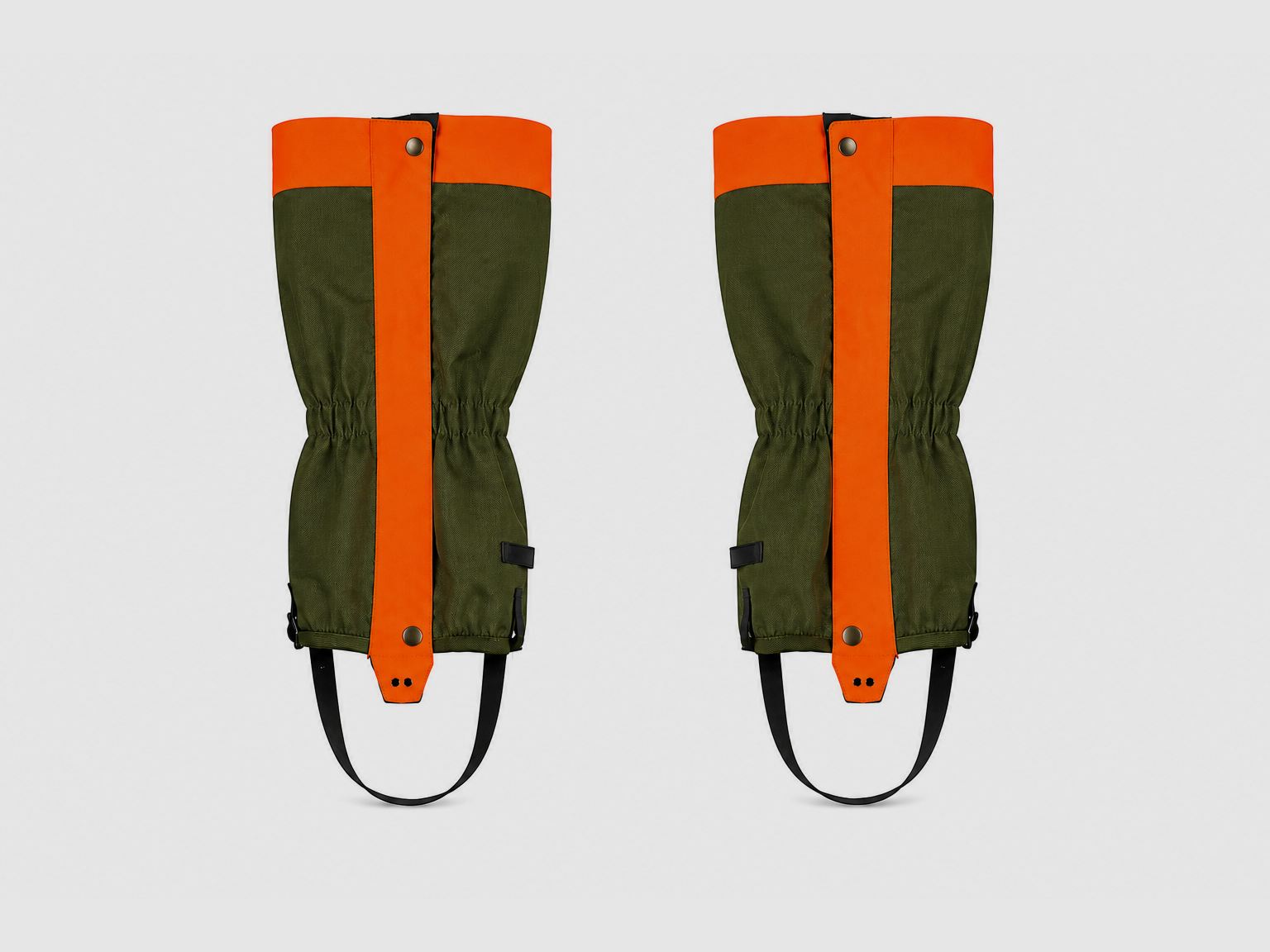 Waidmann Wasserdichte Gamaschen / Beinlinge Grün-Orange, Bild 1 von 3