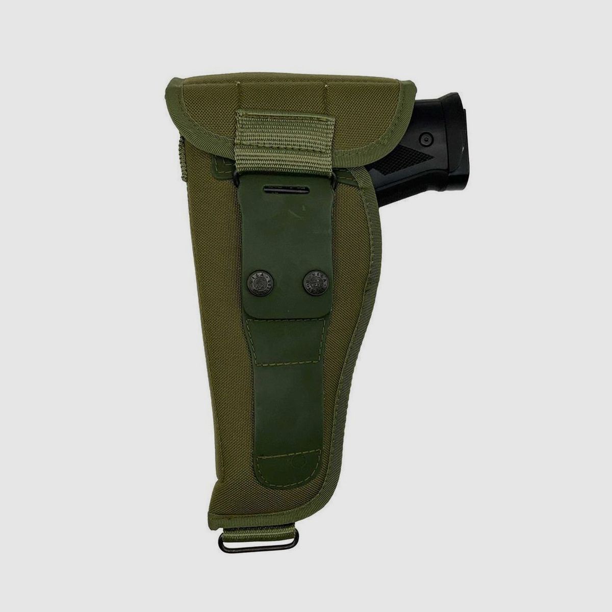 Jagd Klappenholster aus Cordura Beretta 81-87,CZ83, Sig Sauer P230/P232,Walther PP/PPK-OD Green-Rechtshänder