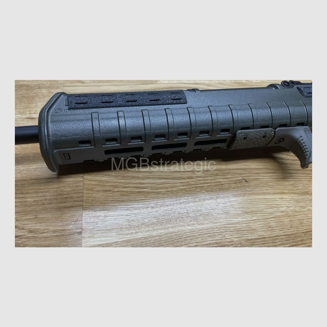 sportlich zugelassen! WBP Jack Sport - halbautom. Büchse 7,62x39 OD Green mit Schubschaft! - System AKM AK47 AK74 // Anbauteile grün