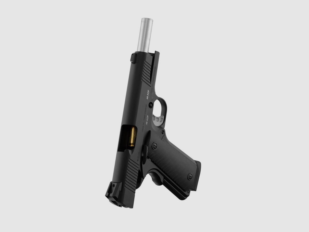 Pistola TISAS ZIG M1911 Nera 5 pollici .45 ACP, immagine 8 di 10