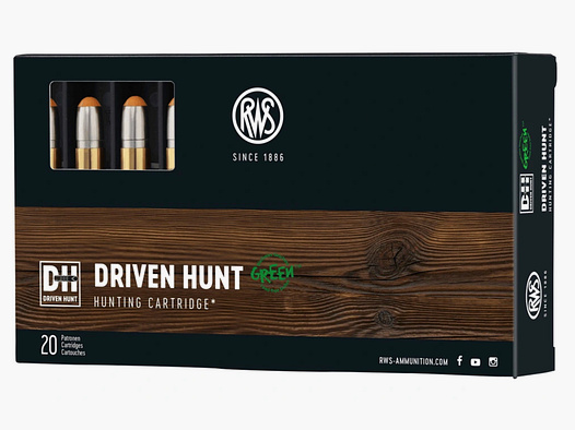 RWS 2426275 .300 Win. Mag. Driven Hunt 10.7g 165grs. Lead-free rifle ammunition
