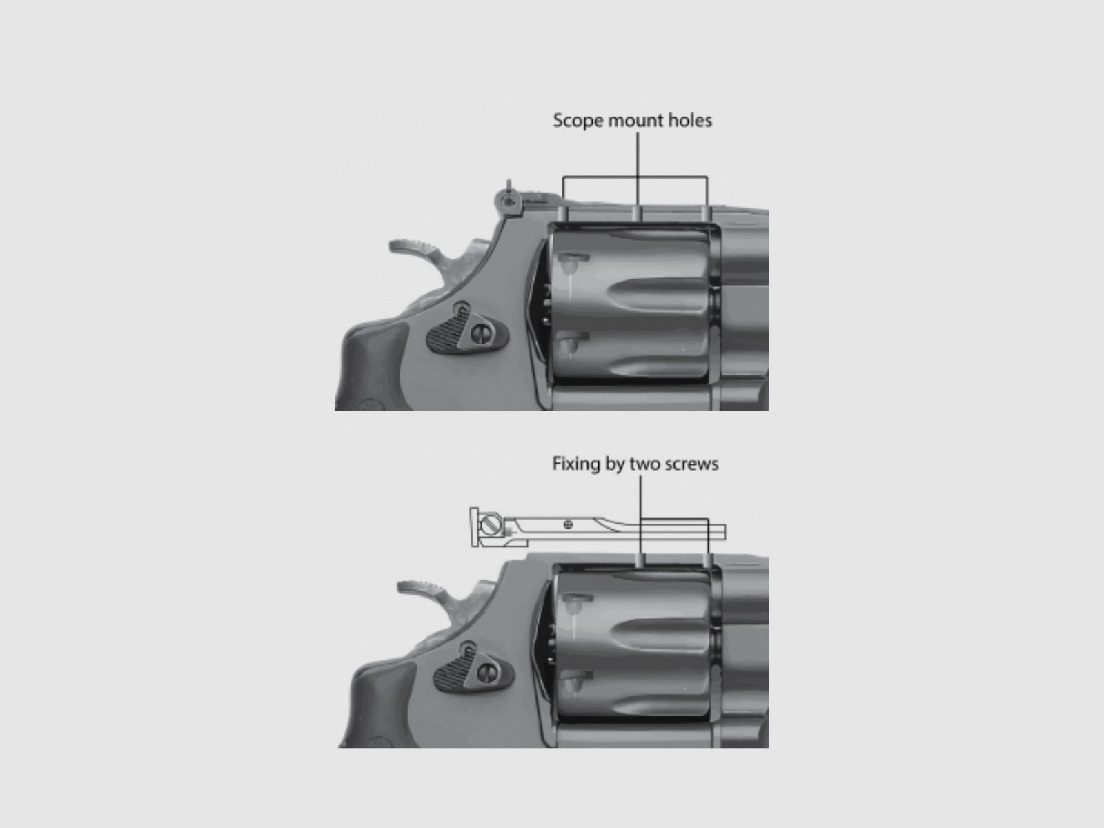 LPA – organes de visée réglables – revolvers S&W – TXT02F2, image 2 sur 2