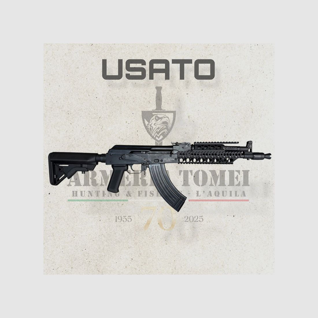 GEBRAUCHT – BÜCHSE – SDM MOD. AK-104s Kal. 7,62×39, Bild 1 von 5