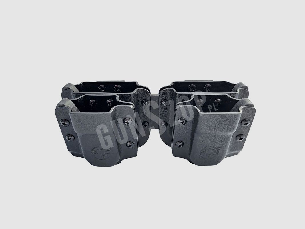 Warriorholster Podwójna Ładownica Na Magazynki Combo (pistolet + karabin) - Czarna, zdjęcie 3 z 3