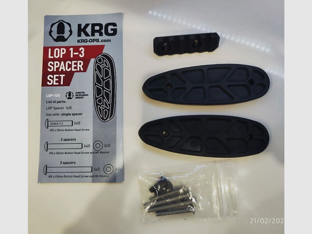 Chassis KRG BRAVO Remington 700 SA Black