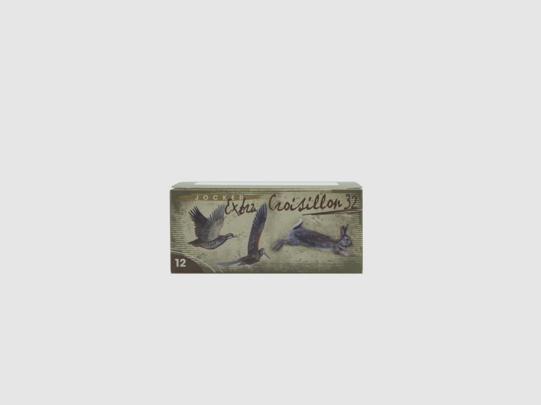 CAJA DE 10 CARTUCHOS JOCKER EXTRA CROISILLON 32G GRASA + DISPERSANTE CAL. 12/67 PLOMO 6
