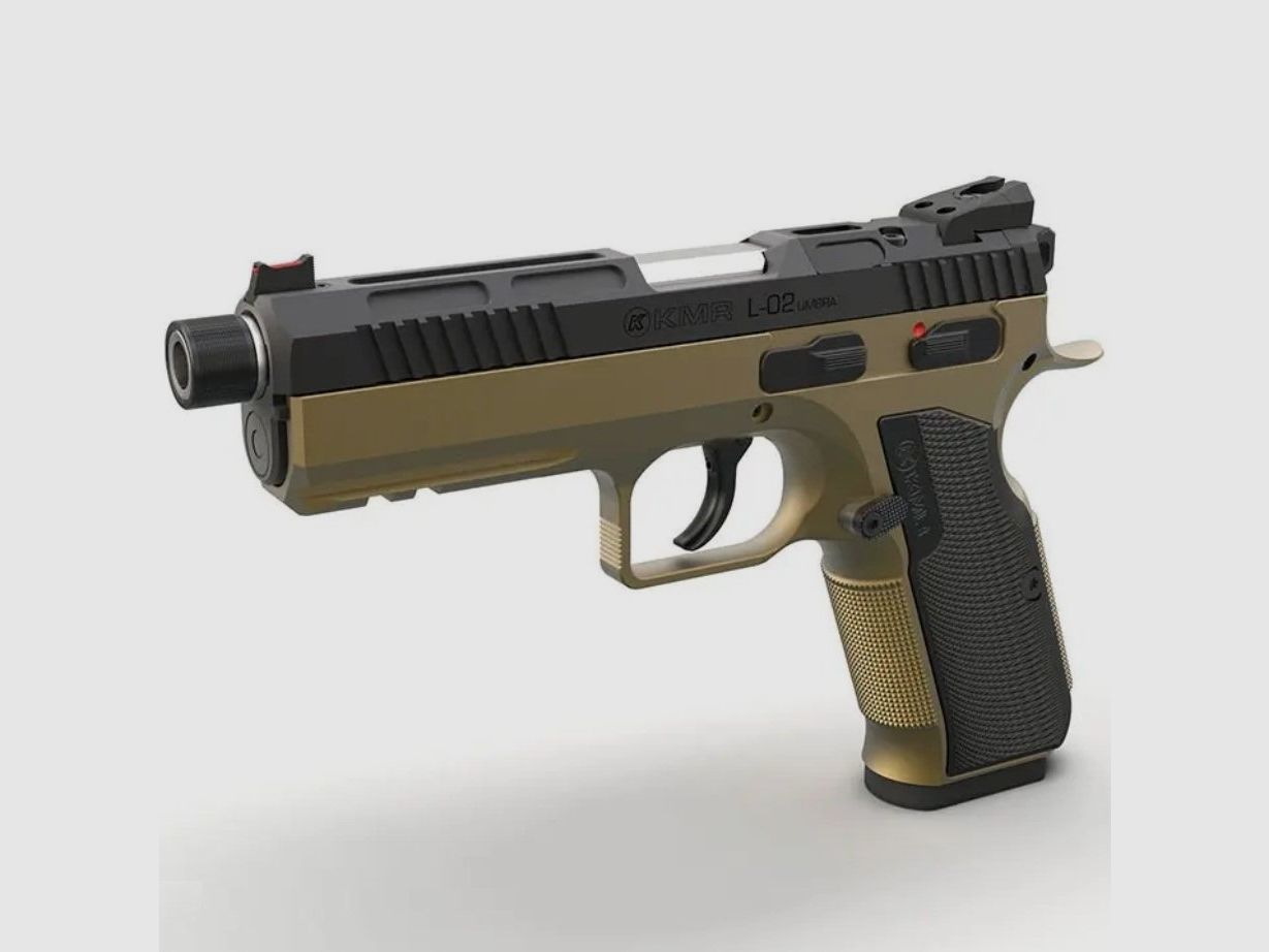 KMR L-02 UMBRA 9×19 OR SR, SA, 16R, Bronze-Black, 5″ barrel M13,5×1 L thread, Bild 1 von 6