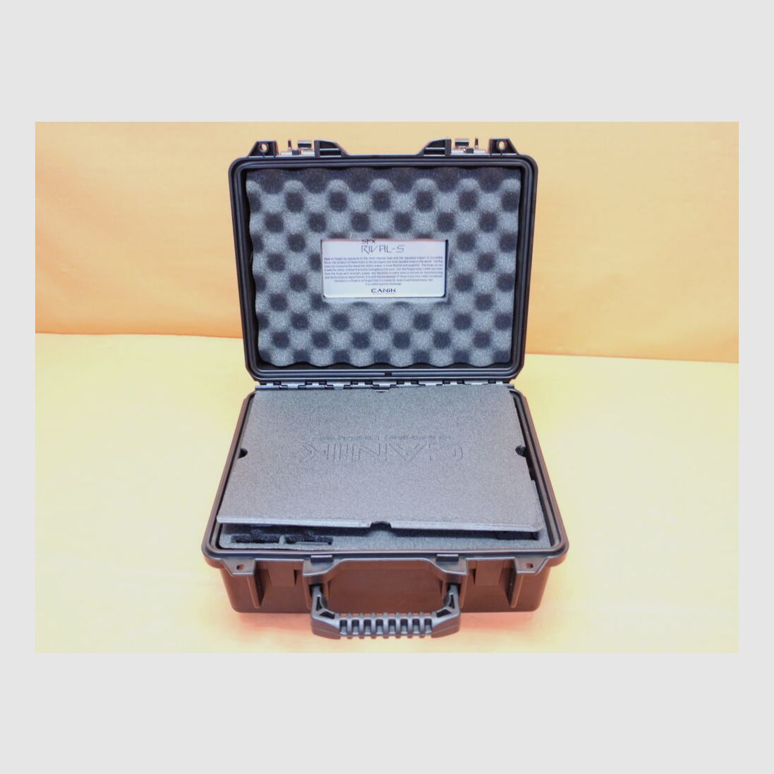 CANIK Ha.Pistole 9mmLuger CANIK TP9 SFx RIVAL-S Black 127mm Lauf, Verschluss Optic-Ready f. Red Dot Sight