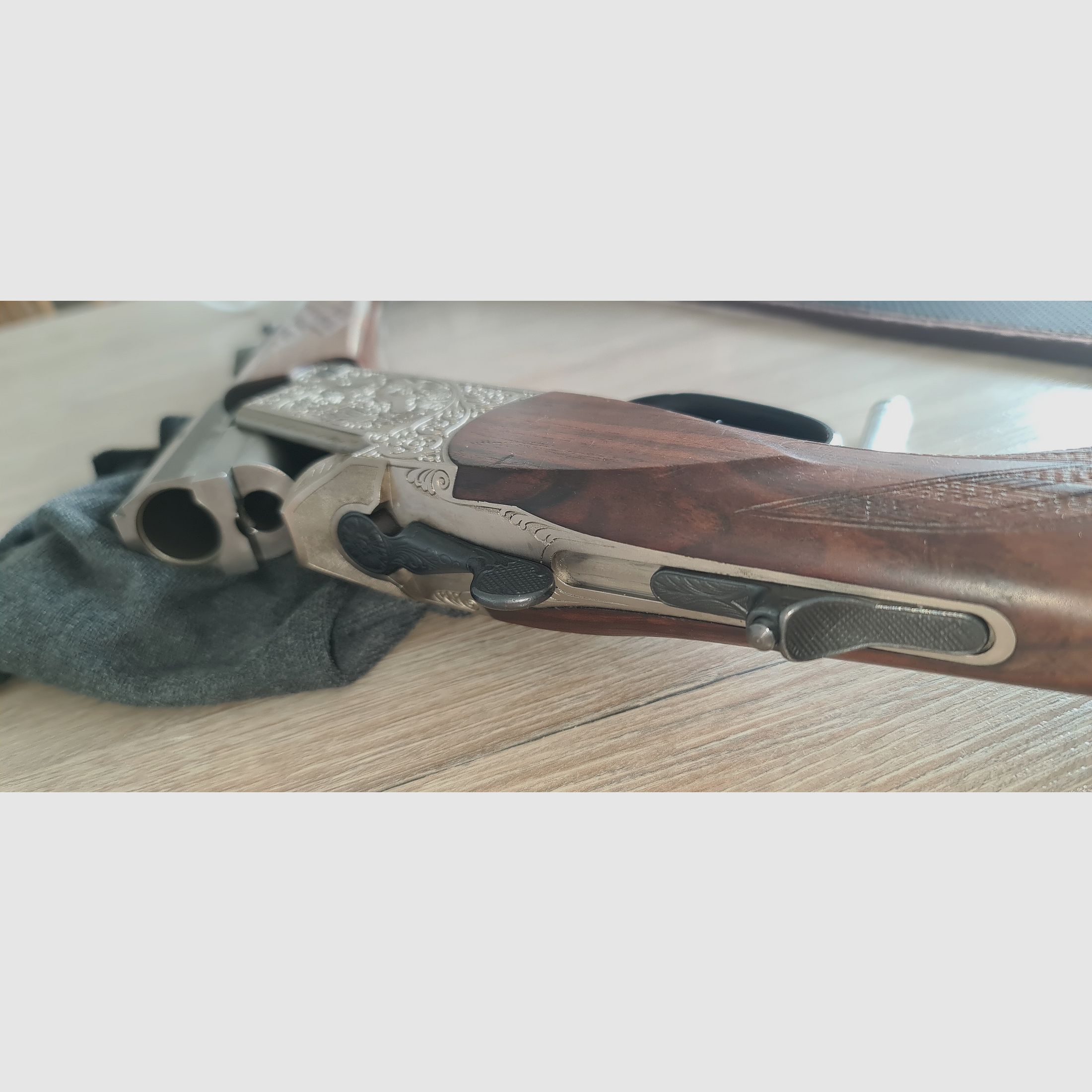 BLASER BOCKBÜCHSFLINTE in seltener Kaliberkombi !!!7x64!!! und 12/70