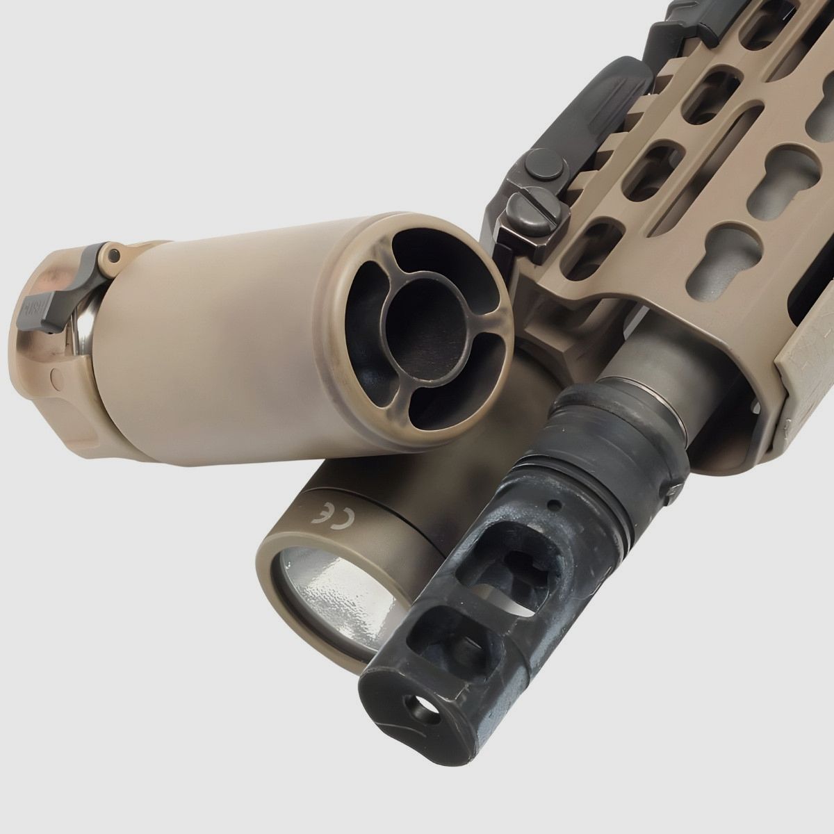 Surefire – Blast Diffuser Warden – FDE – Warden-FDE, imagen 6 de 7