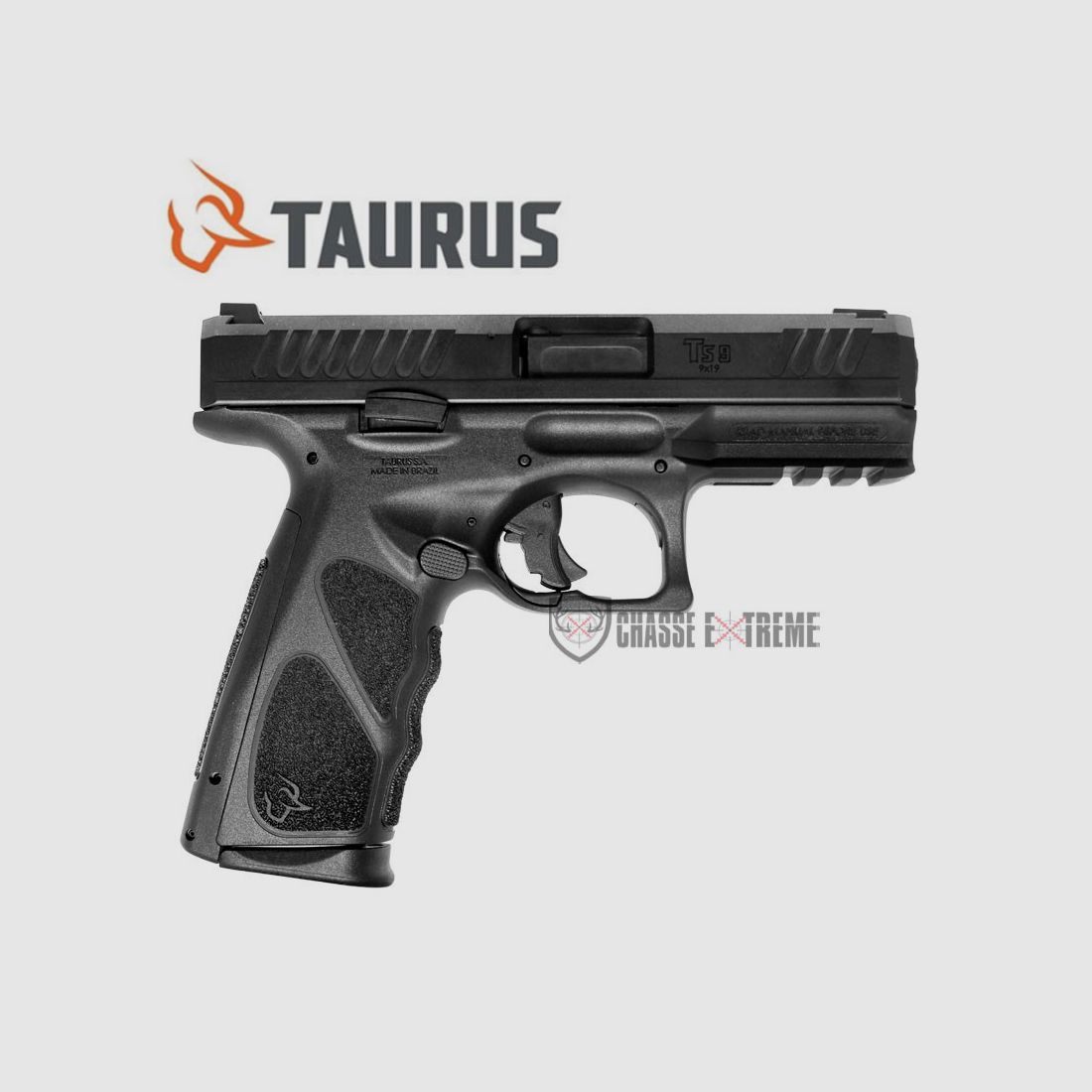 Pistolet TAURUS TS9 Cal 9X19 Noir, image 1 sur 5