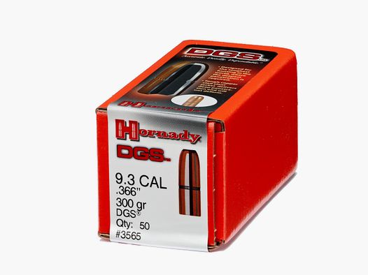 Puntas para Recarga Hornady DANGEROUS GAME-9.3MM .366 300 GR DGS®- Caja 50