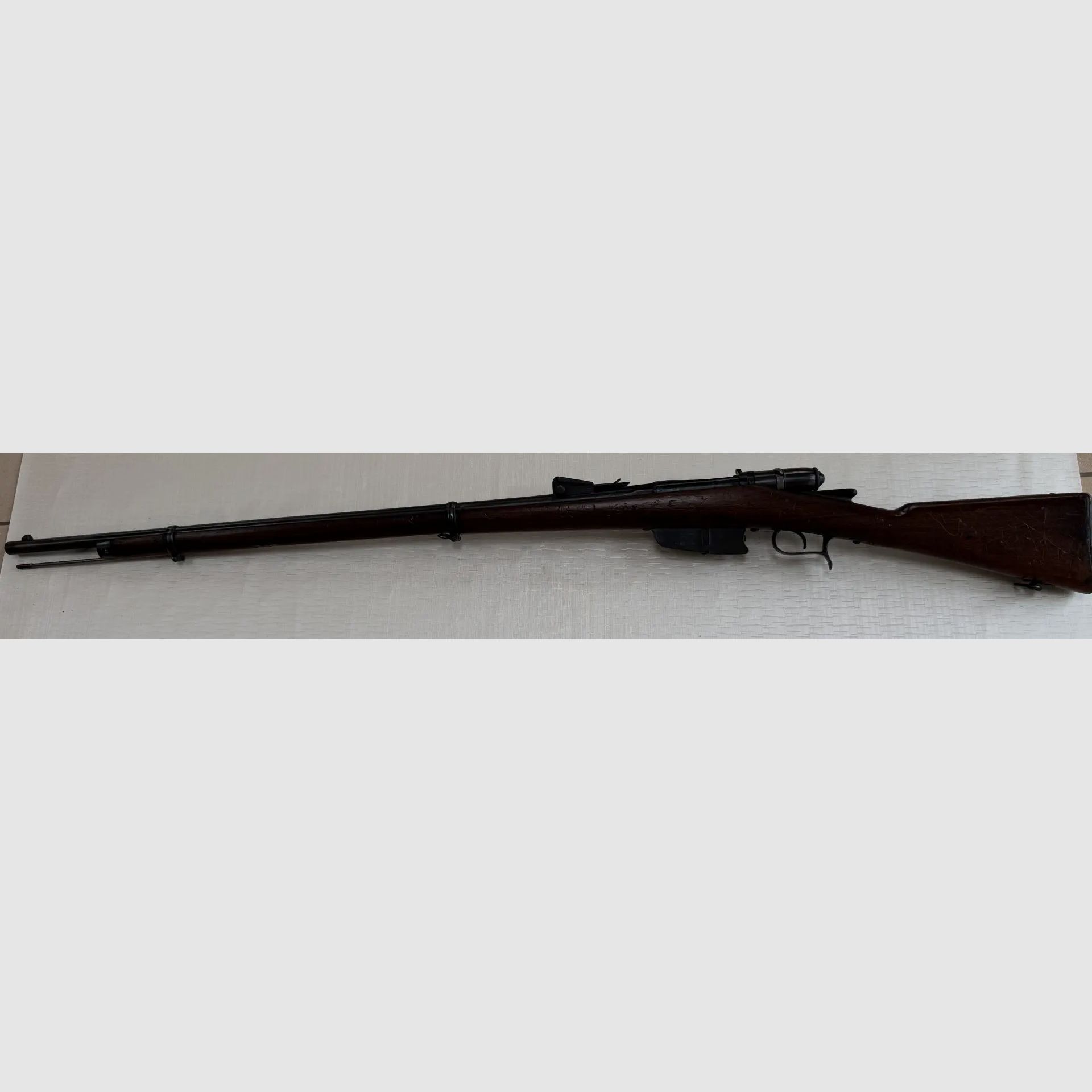 Vetterli-Vitali Infanteriegewehr Modell 1870/87 im Kaliber 6,5 Carcano