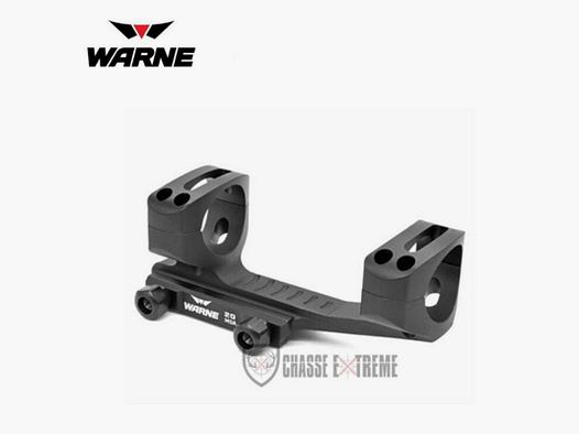 Montage Monobloc Déporté WARNE Tactical Aluminium 34mm Msr Noir 20 Moa