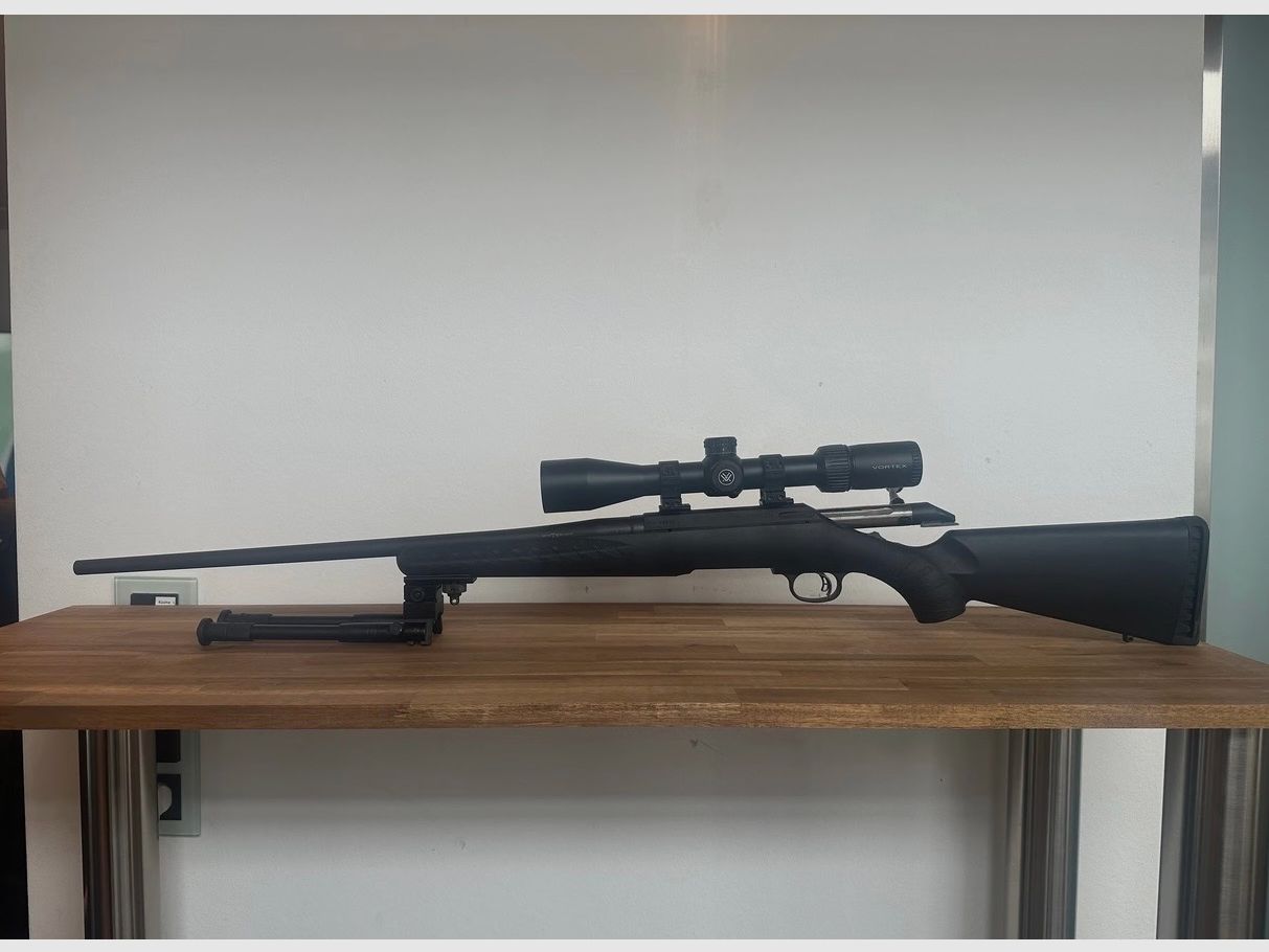 Ruger American 308 incl. Vortex Tactical Diamond Back 4-16x44 e bipiede, immagine 1 di 5