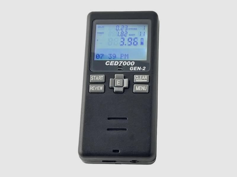 CED Timer/Speed Meter Timer #7000 Gen-2 IPSC Black