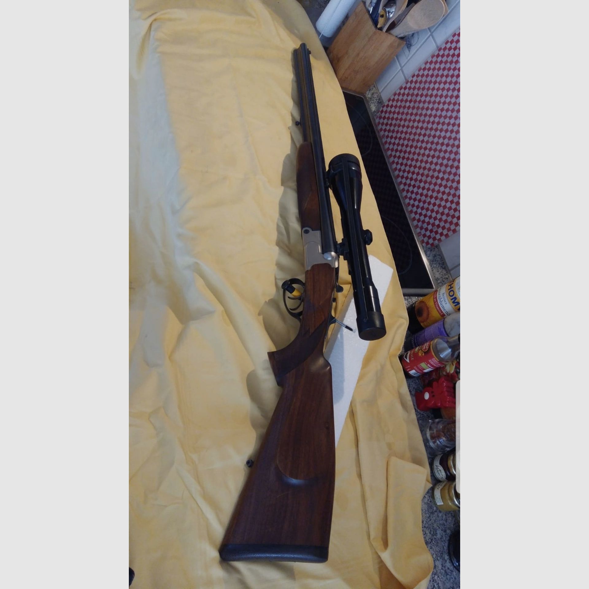 Krieghoff Plus Drilling 20/76 - 8x75rs - 5,6x52r - .22hornet