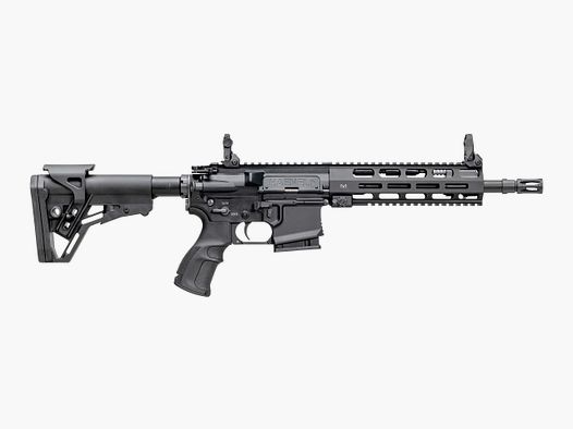 Haenel CR 223 M-LOK Handschutz Lauflänge 254 mm | Matchabzug | Handschutz kurz | Schwarz | nicht sportlich zugelassen, Kal. .223 Rem.