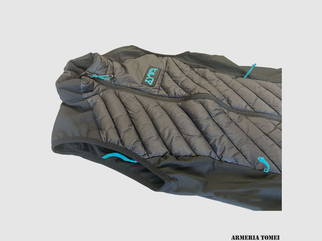 GILET – ZOTTA FOREST – SILVER DAMENWESTE 0208 CAVIAR SCHWARZ, Bild 3 von 5