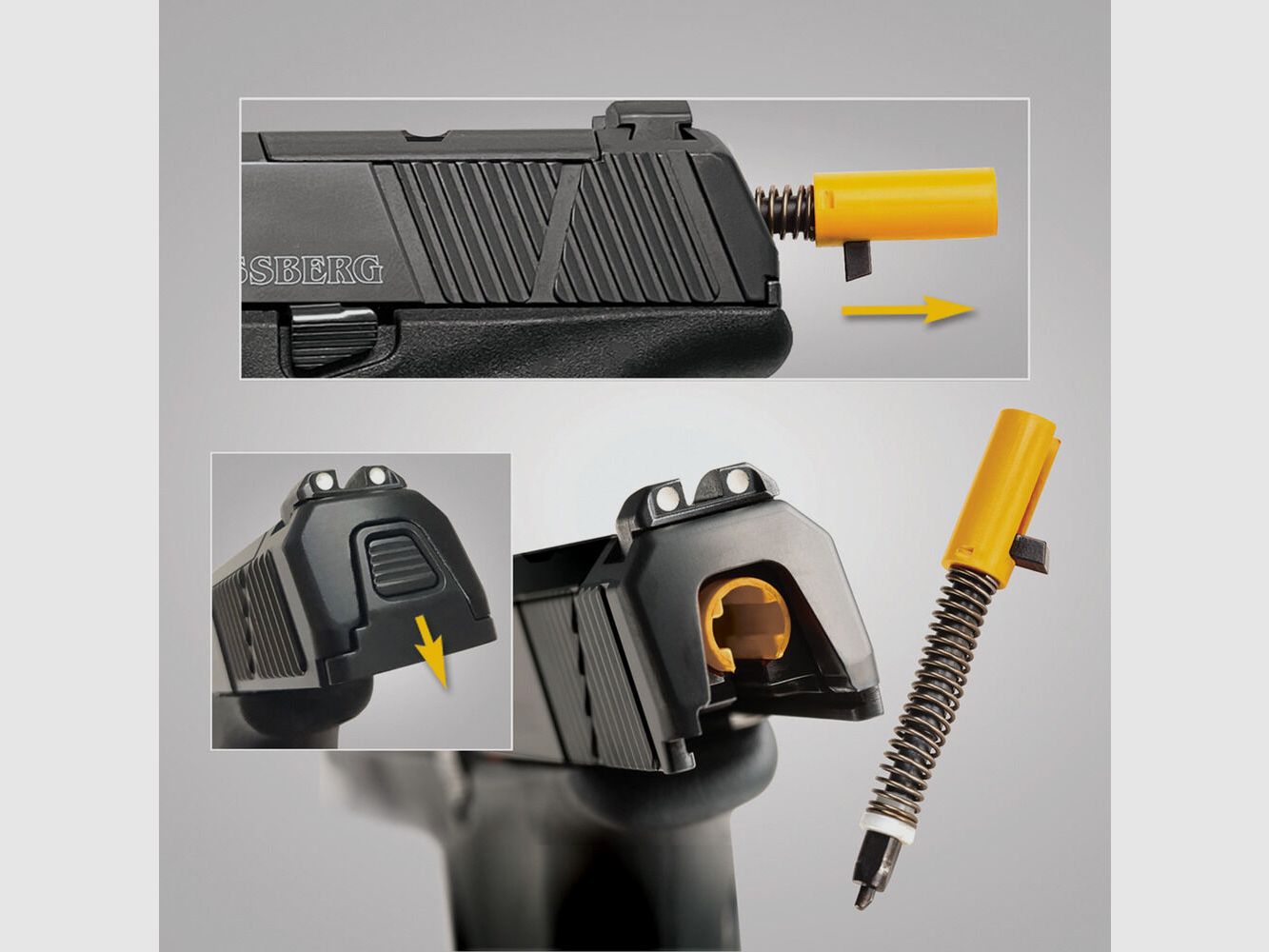 Mossberg MC2sc Optic-Ready Zwart 3,4" (4 inch) 9mm Luger
