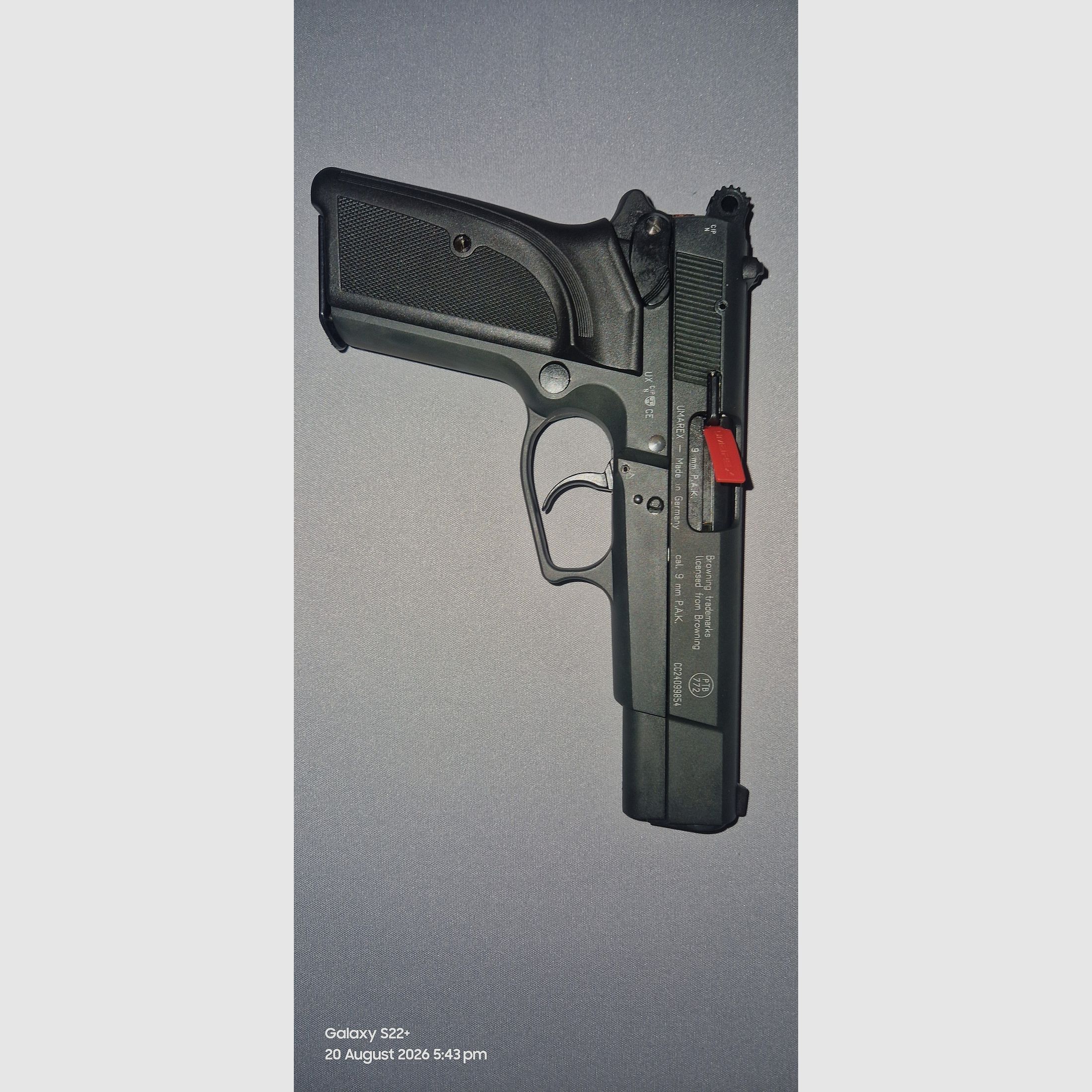Browning Mod. GPDA 9 mit Zubehör