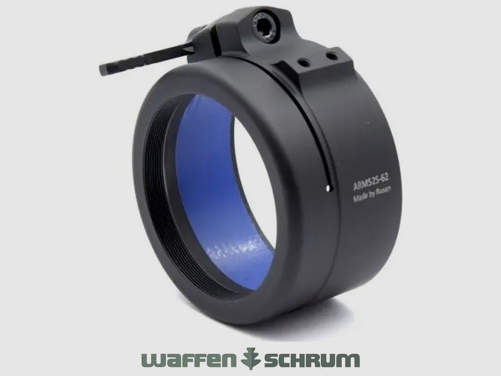 RUSAN ARM52 krótki adapter zaciskowy z gwintem M52x0.75