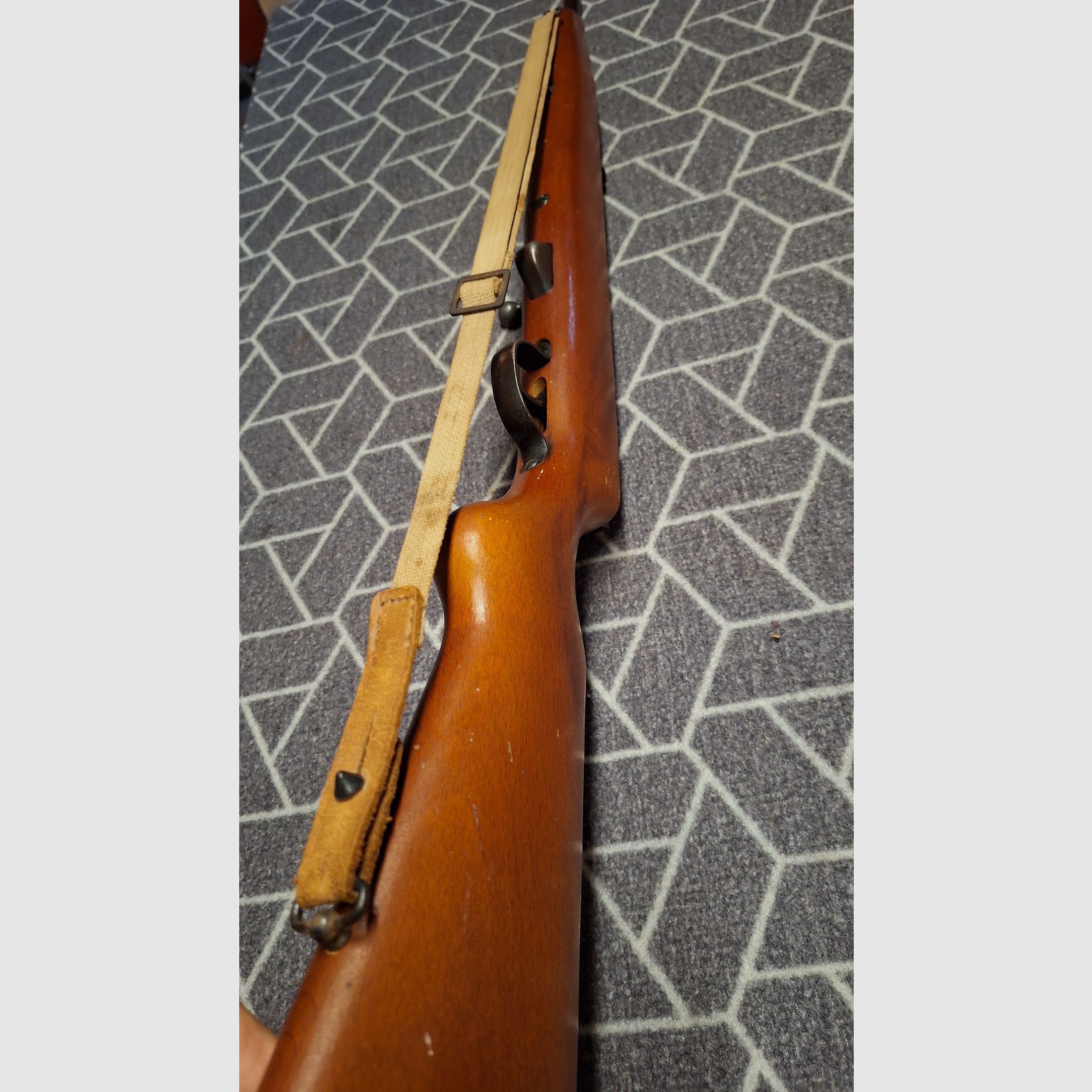 Haenel Suhl 310 "Q1" air rifle with 12-round magazine + original pellets!