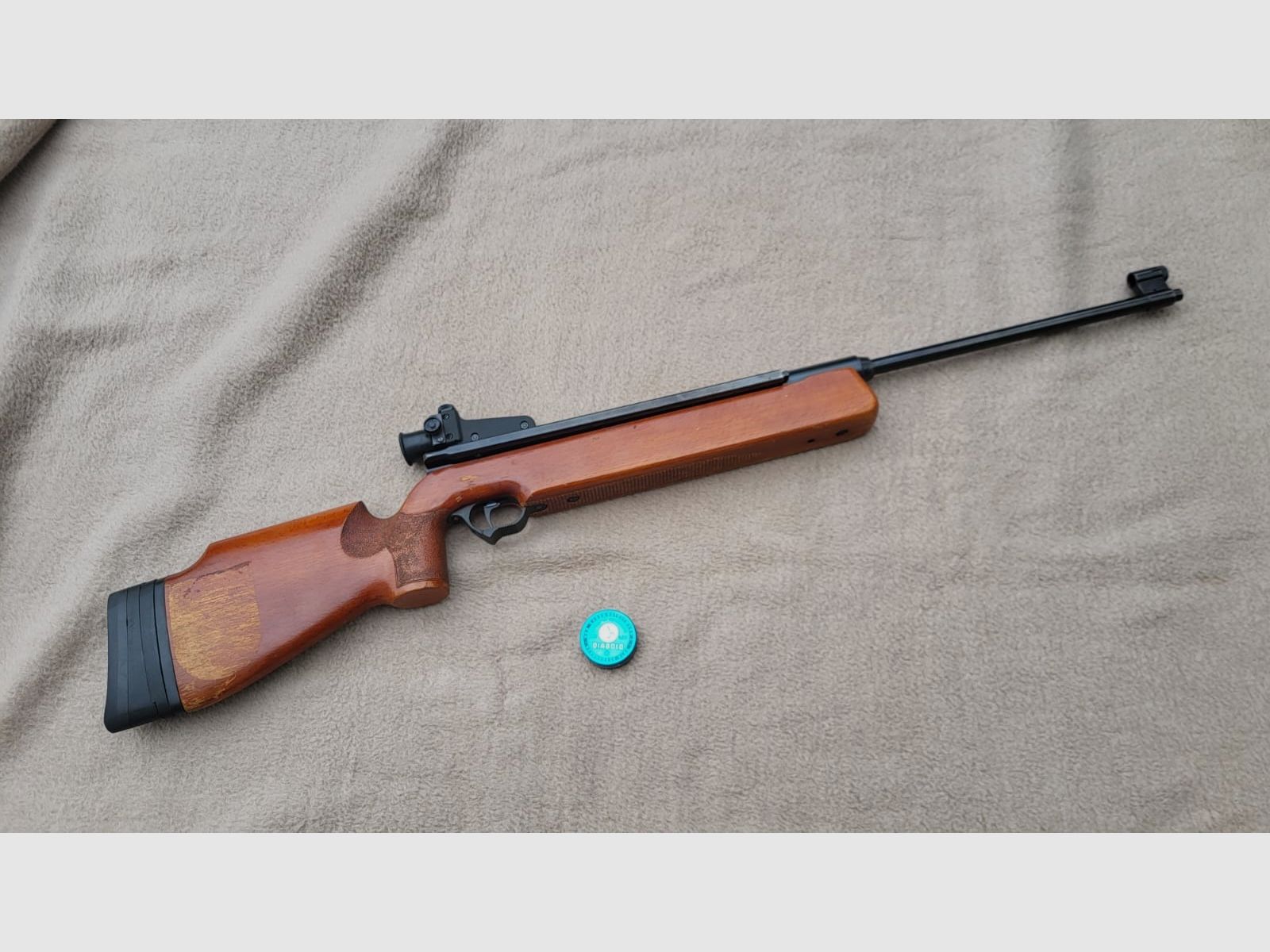 DDR Luftgewehr aus Suhl Seitenpanner Haenel 312