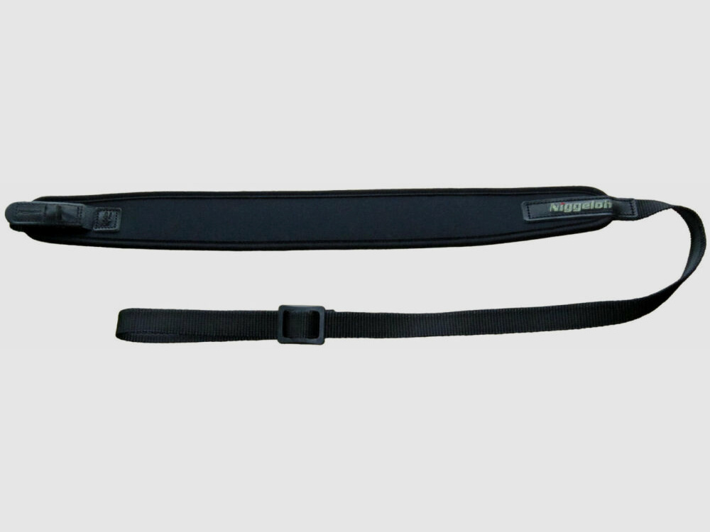 Niggeloh Universal Neopren​ schwarz mit SV Gewehrriemen