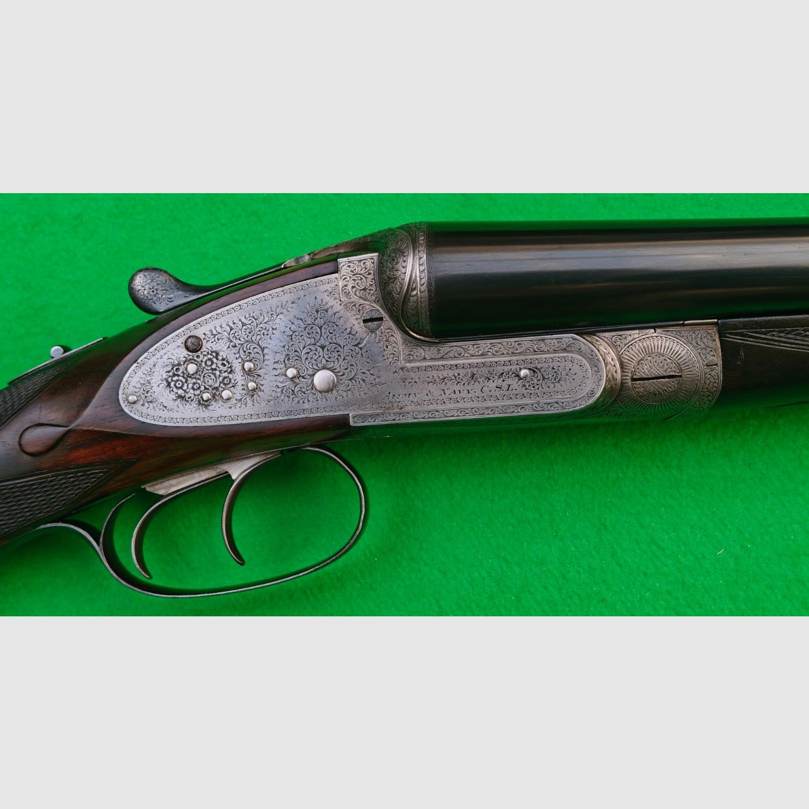 Army & Navy double rifle sister England 12/65 COLLECTOR