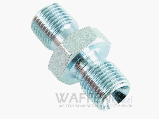 Aansluitstekker 1/8" BSP op 1/8" BSP