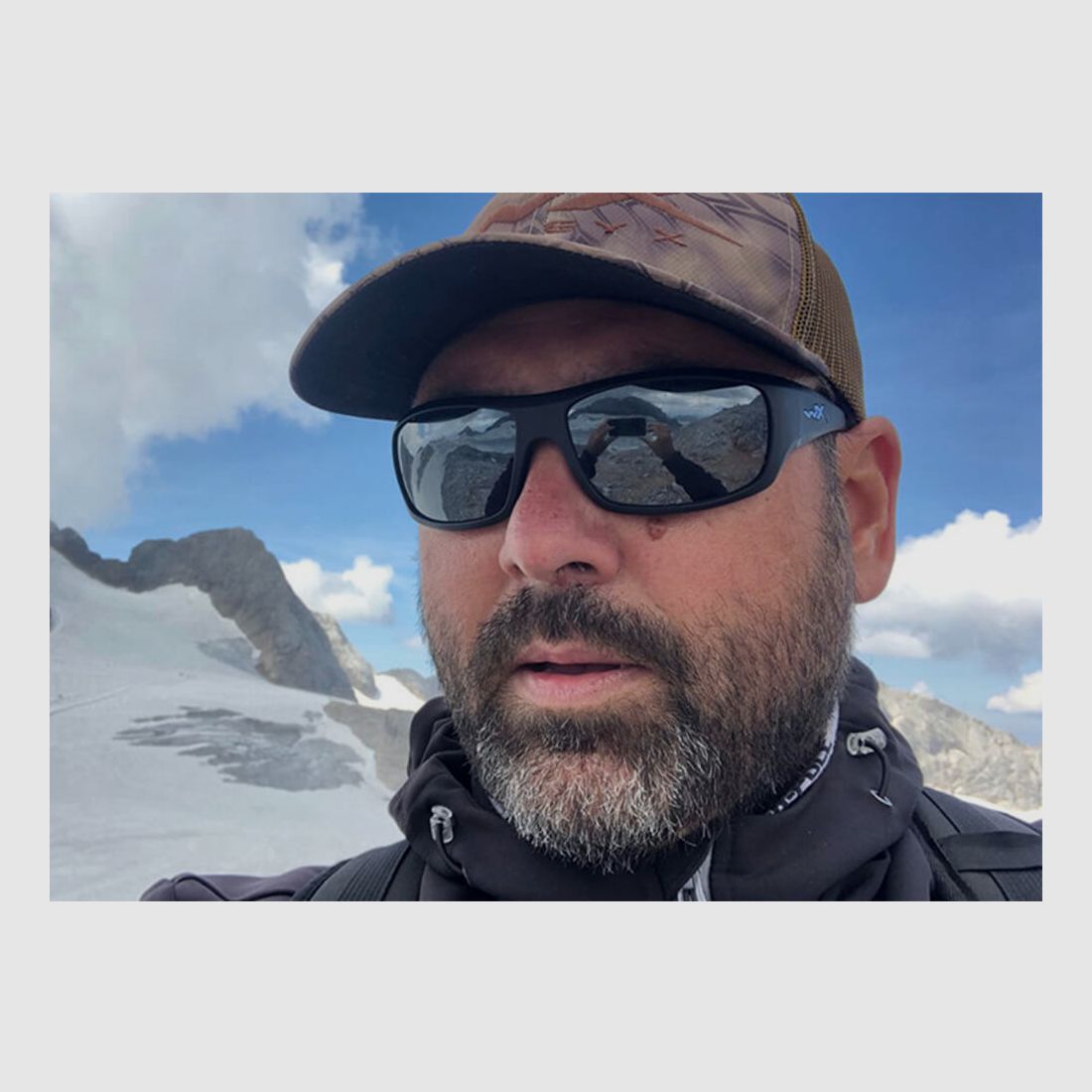 WileyX Glasses Wiley X Omega Grey Black Frame, image 6 of 7