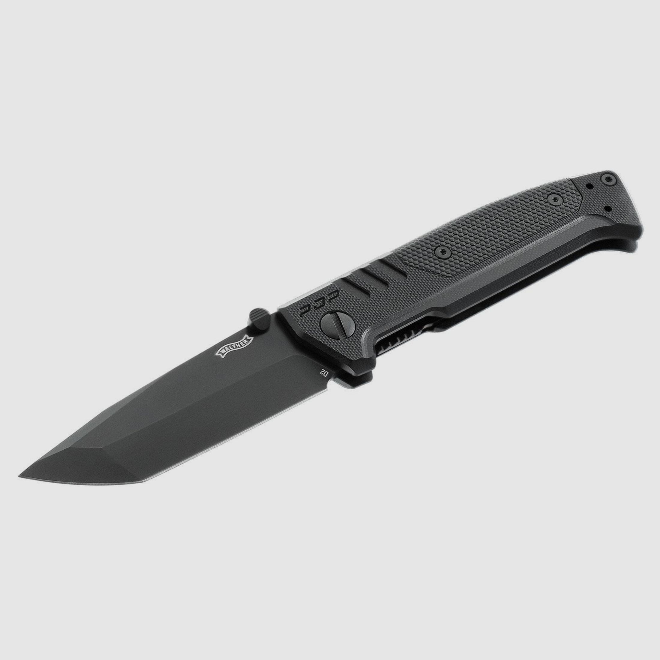 Umarex 5.0881 Messer Walther PDP Tanto Folder plain, schwarz